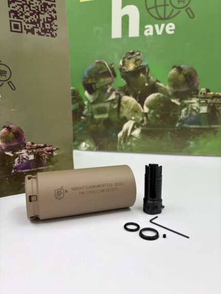KAC QDC/MCQ-PRT 5.56 короткий, имитация глушителя  (песочный)